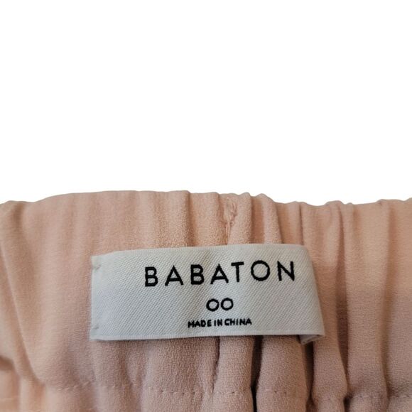 BABATON Conan Side Stripe Crepe Slim Pants size 00 - Picture 7 of 10